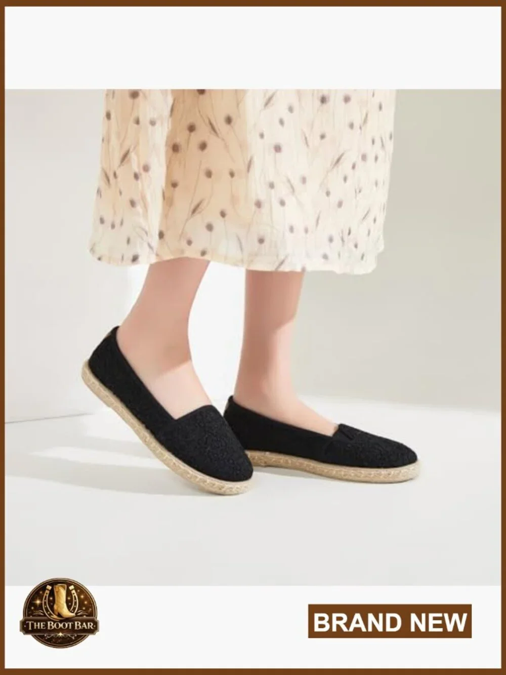 Women's Lace Ballet Flats with Flower Embroidery Slip On Dress Shoes